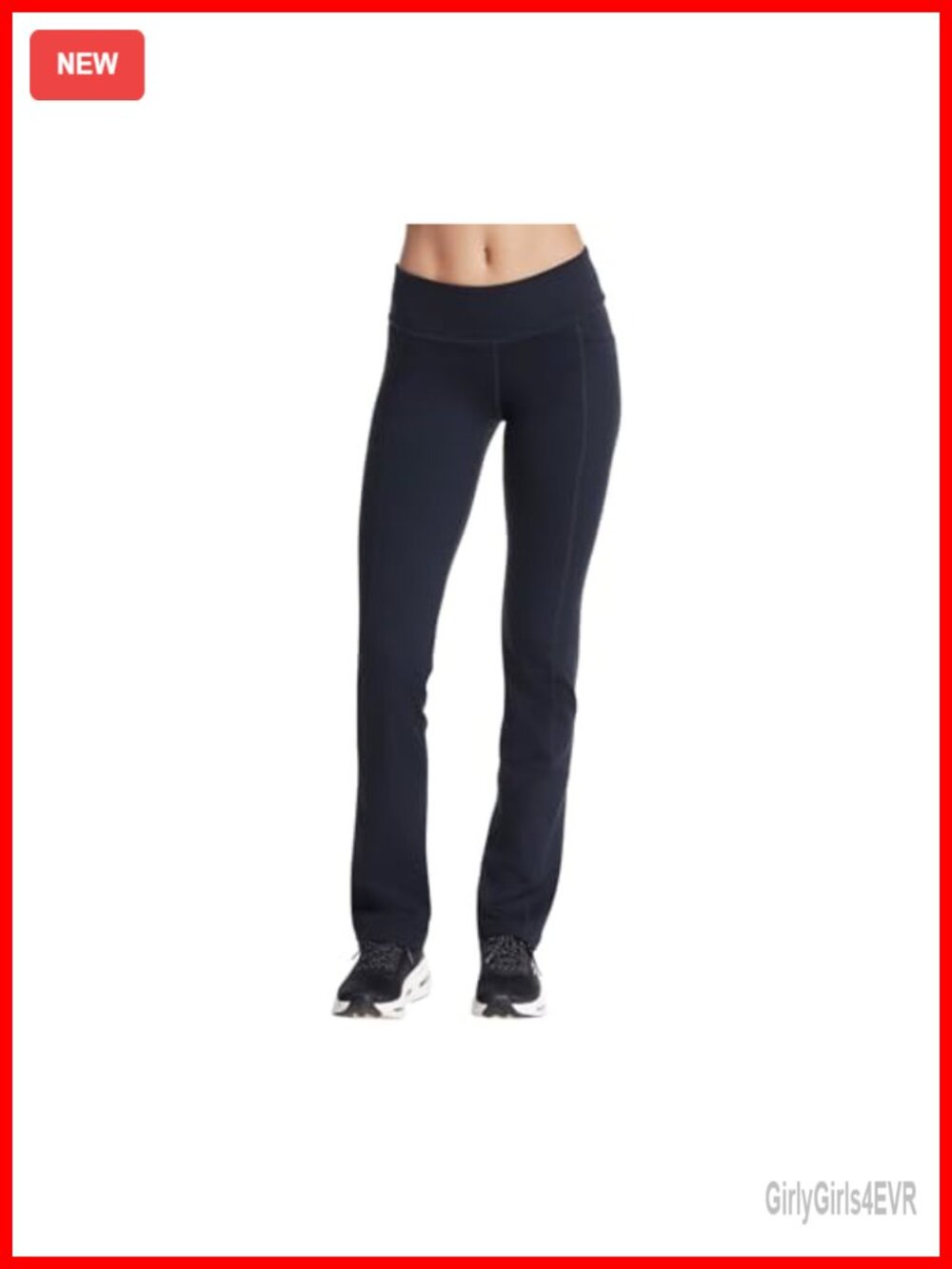 Women's GOFLEX Sweatpants with Pockets Flared Leg